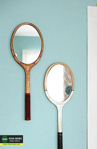 8 ایده جالب برای تزئین آیینه