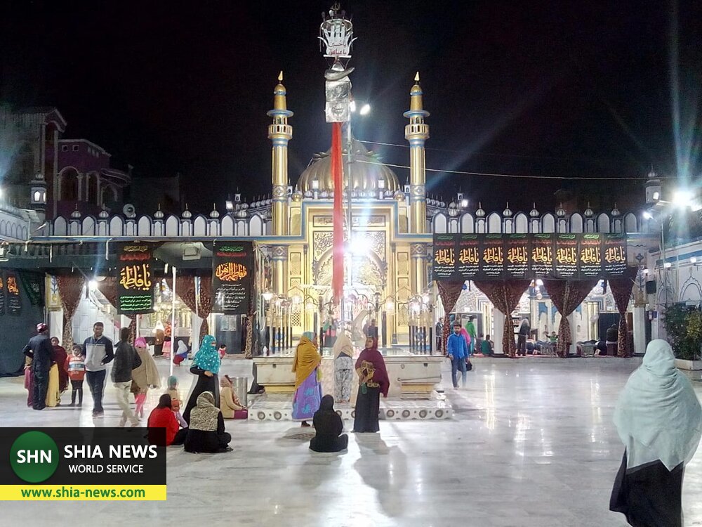 تصاویر از سیاهپوشی ایام فاطمیه در هندوستان