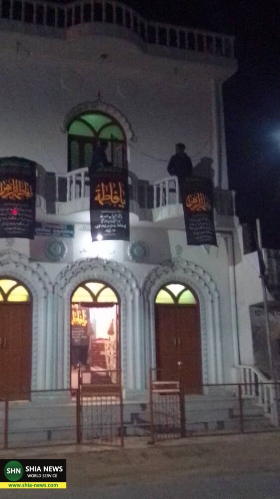 تصاویر از سیاهپوشی ایام فاطمیه در هندوستان