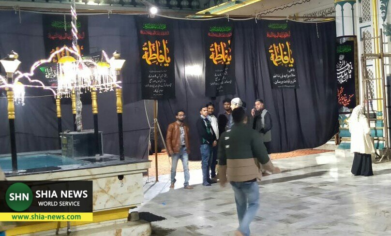 تصاویر از سیاهپوشی ایام فاطمیه در هندوستان