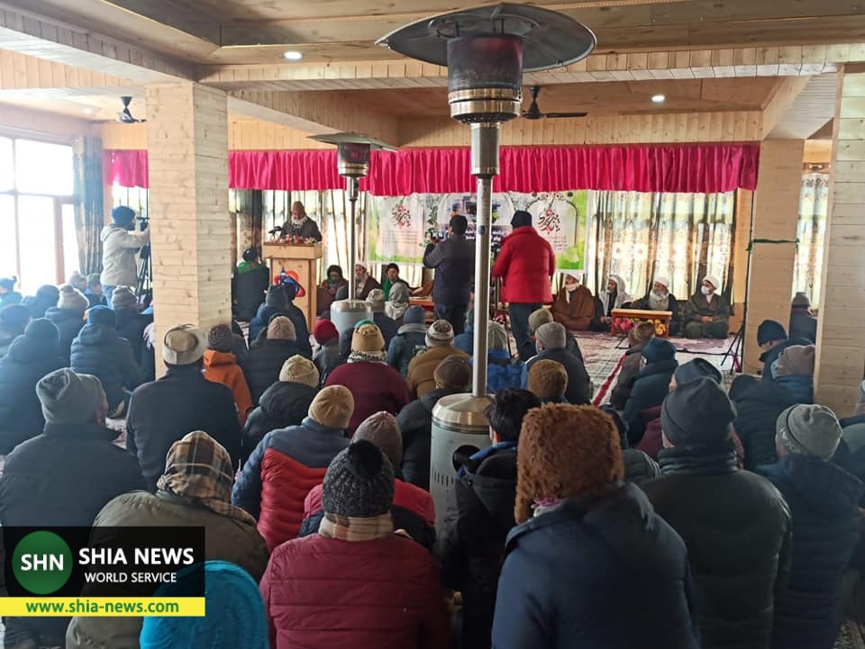 جشن میلاد حضرت زینب(س) در کارگیل هند