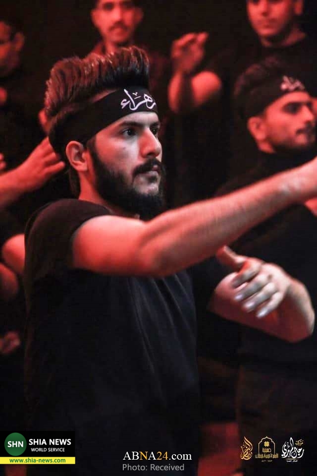 تصاویر عزاداری ایام فاطمیه در حسینیه امام علی(ع) در بصره
