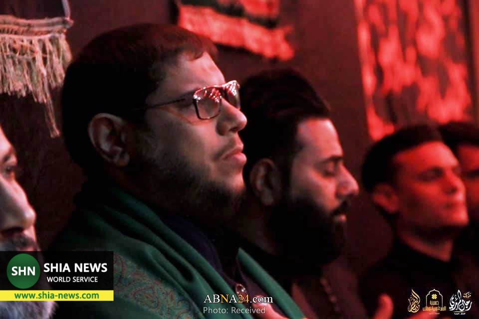 تصاویر عزاداری ایام فاطمیه در حسینیه امام علی(ع) در بصره