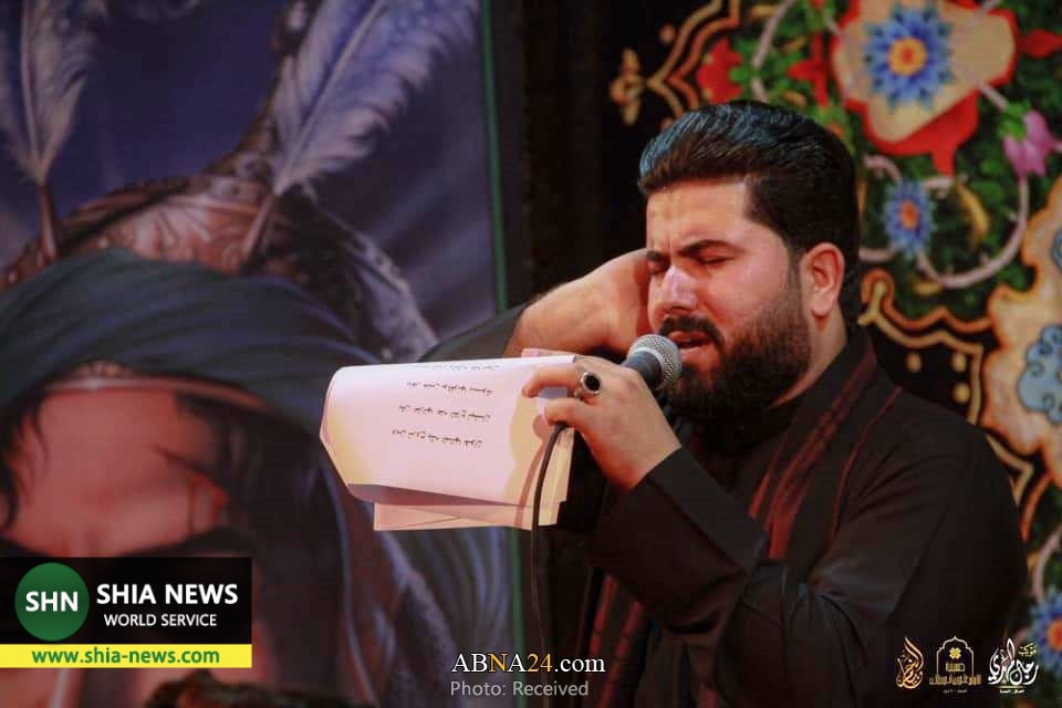 تصاویر عزاداری ایام فاطمیه در حسینیه امام علی(ع) در بصره
