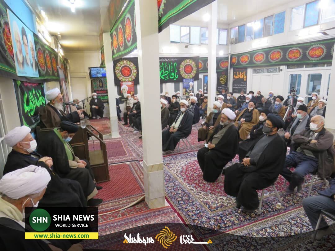 برگزاری عزاداری فاطمیه در بیت آیت الله فاضل لنکرانی برگزاری عزاداری فاطمیه در بیت آیت الله فاضل لنکرانی
