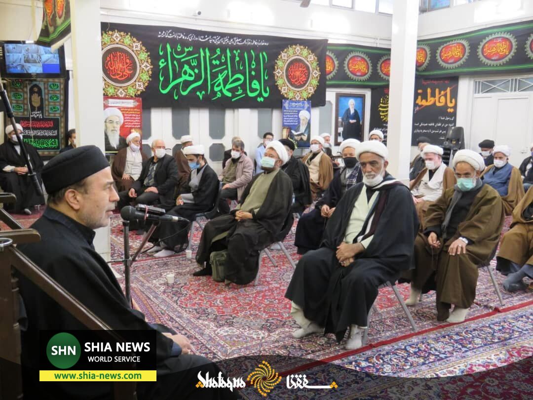 برگزاری عزاداری فاطمیه در بیت آیت الله فاضل لنکرانی برگزاری عزاداری فاطمیه در بیت آیت الله فاضل لنکرانی