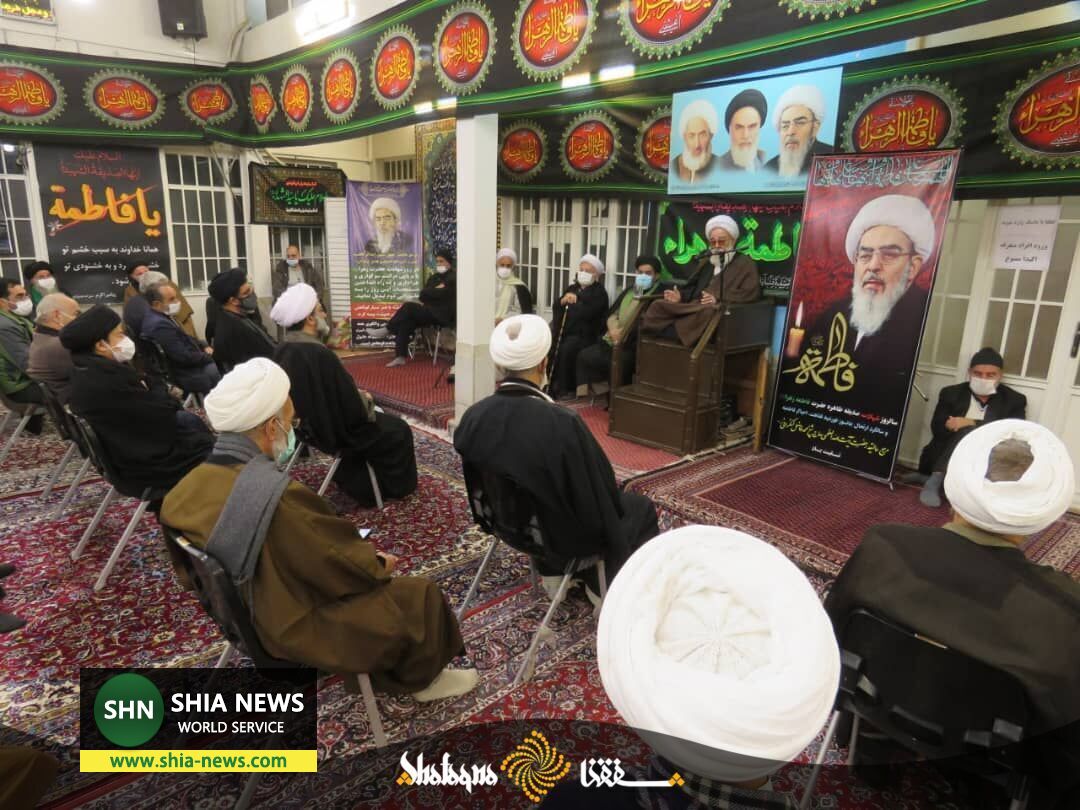 برگزاری عزاداری فاطمیه در بیت آیت الله فاضل لنکرانی برگزاری عزاداری فاطمیه در بیت آیت الله فاضل لنکرانی