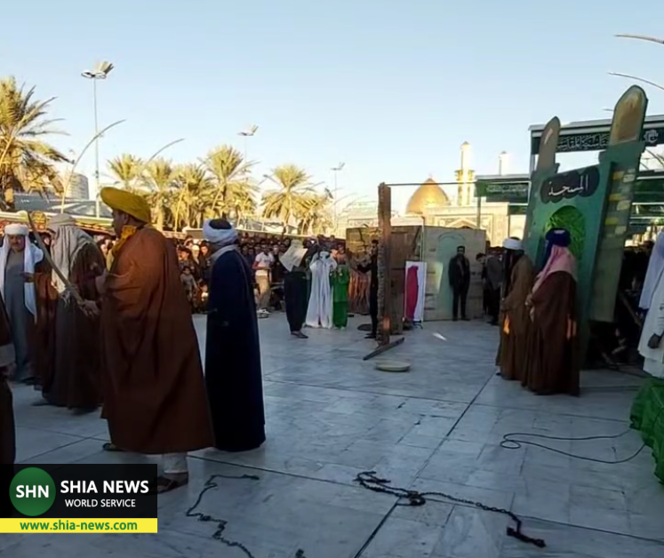 عزاداری فاطمیه در حرمهای مقدس عراق و سوریه عزاداری فاطمیه در حرمهای مقدس عراق و سوریه