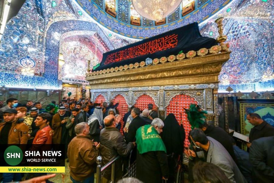 تصاویری از حرم علوی در سالروز شهادت حضرت فاطمه(س) تصاویری از حرم علوی در سالروز شهادت حضرت فاطمه(س)