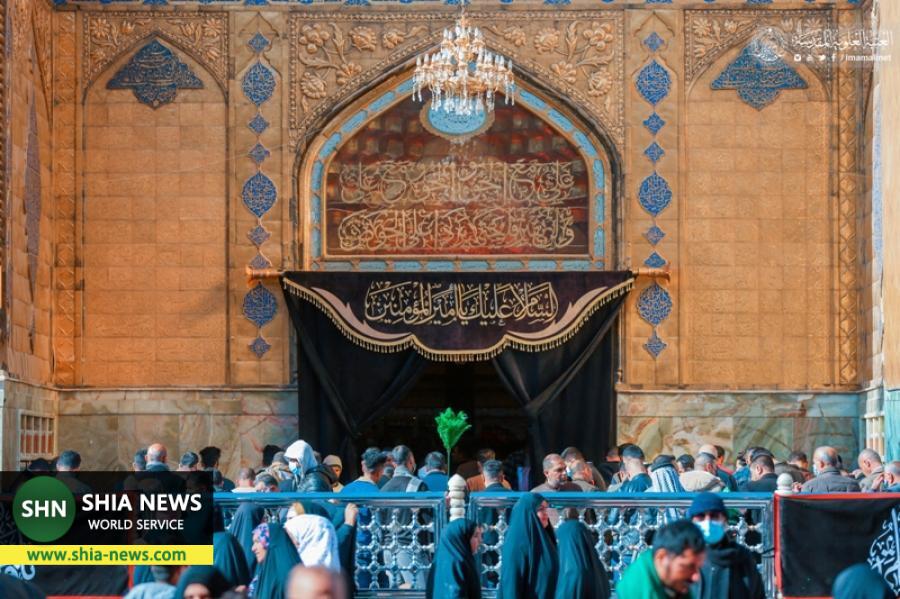 تصاویری از حرم علوی در سالروز شهادت حضرت فاطمه(س) تصاویری از حرم علوی در سالروز شهادت حضرت فاطمه(س)