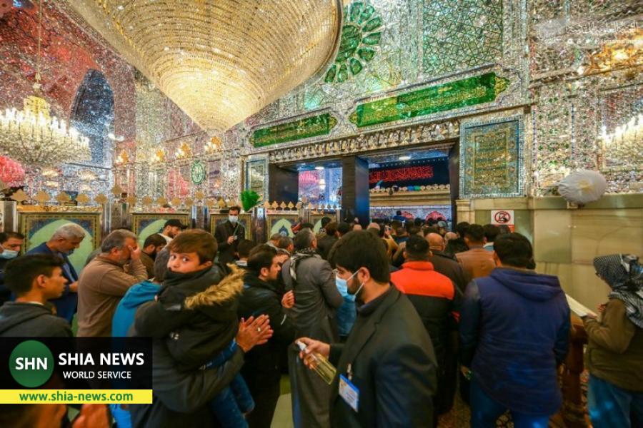 تصاویری از حرم علوی در سالروز شهادت حضرت فاطمه(س) تصاویری از حرم علوی در سالروز شهادت حضرت فاطمه(س)