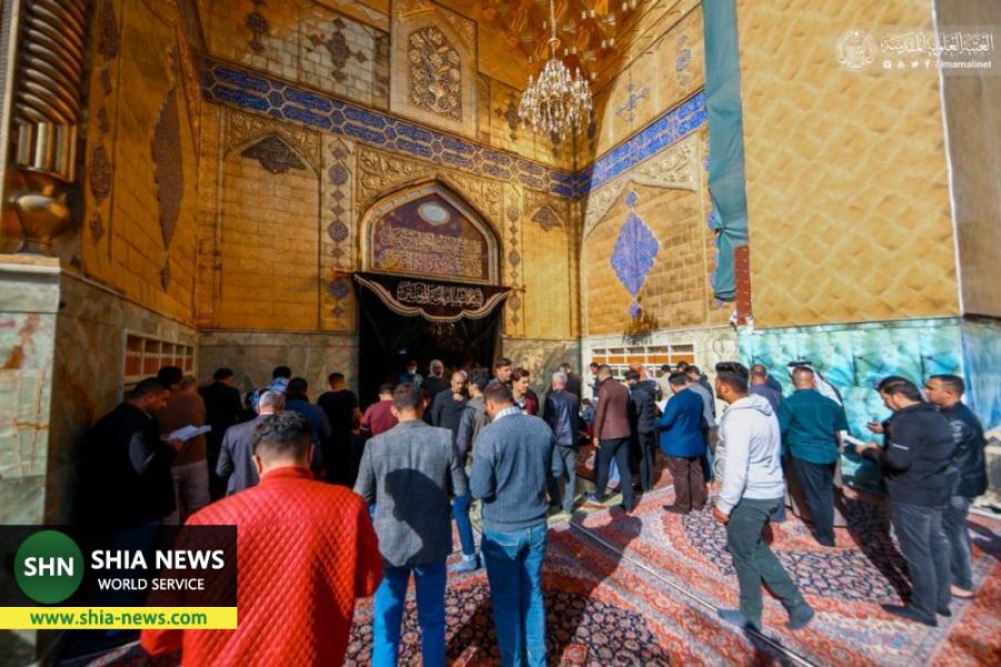 تصاویری از حرم علوی در سالروز شهادت حضرت فاطمه(س) تصاویری از حرم علوی در سالروز شهادت حضرت فاطمه(س)