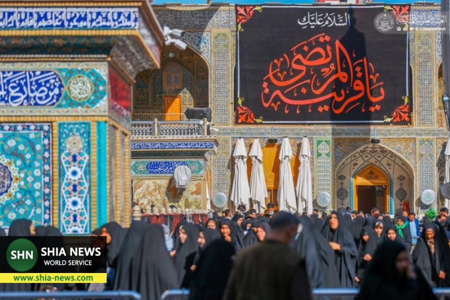 تصاویری از حرم علوی در سالروز شهادت حضرت فاطمه(س) تصاویری از حرم علوی در سالروز شهادت حضرت فاطمه(س)