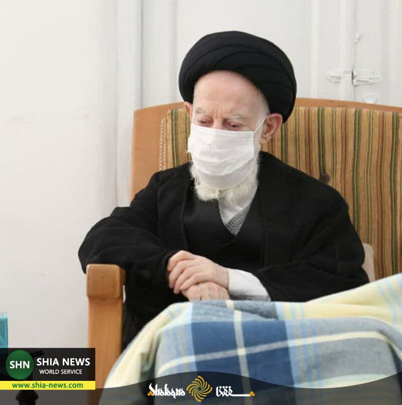 تصویری از آیت الله شبیری زنجانی در عزاداری شهادت حضرت زهرا(س) تصویری از آیت الله شبیری زنجانی در عزاداری شهادت حضرت زهرا(س)
