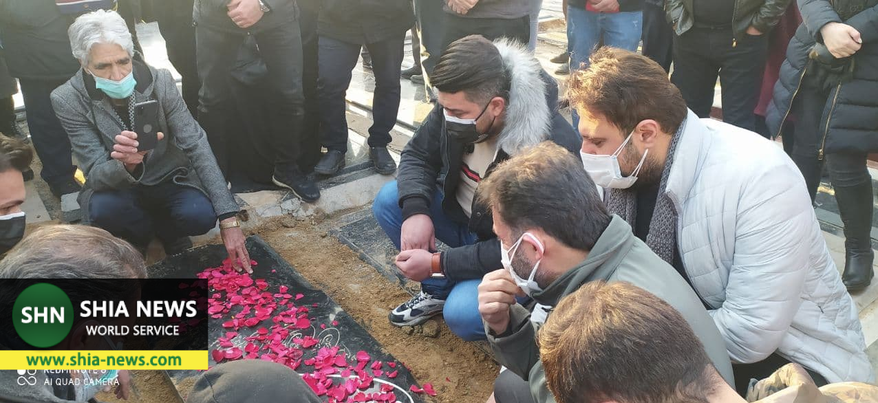 پیکر علی انصاریان در بهشت زهرا تشییع و به خاک سپرده شد