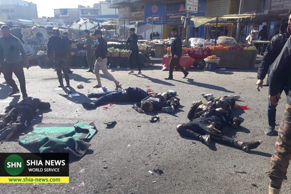 انفجار انتحاری در مرکز بغداد