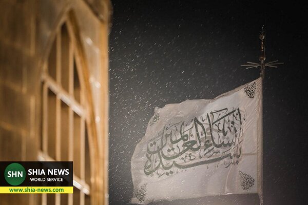 بارش رحمت الهی در حرم های مقدس کربلا و نجف