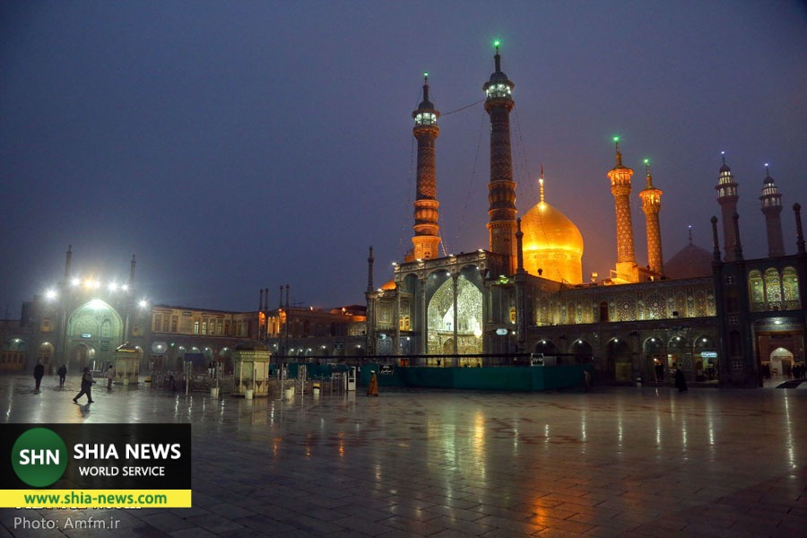 حال و هوای سحرگاهی حرم حضرت معصومه(س)