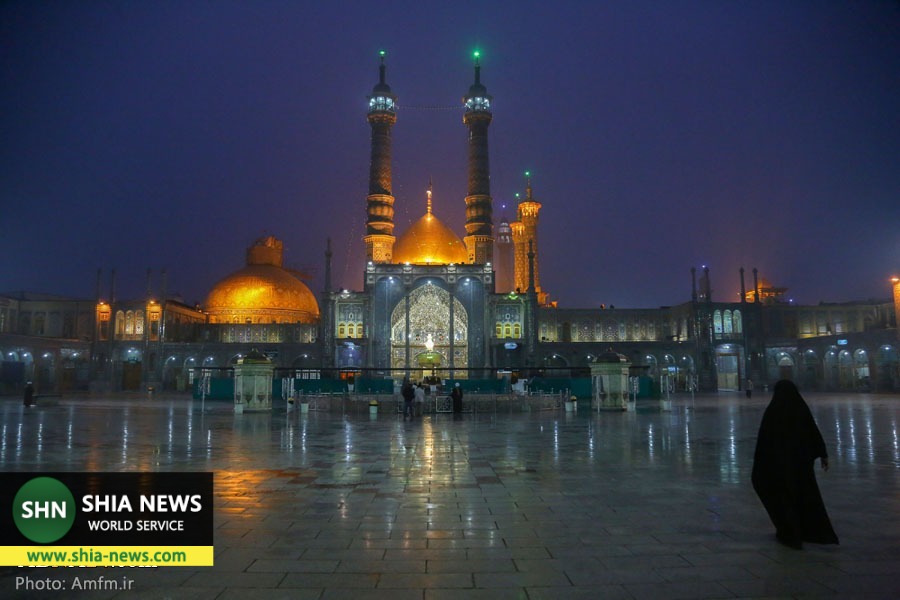 حال و هوای سحرگاهی حرم حضرت معصومه(س)