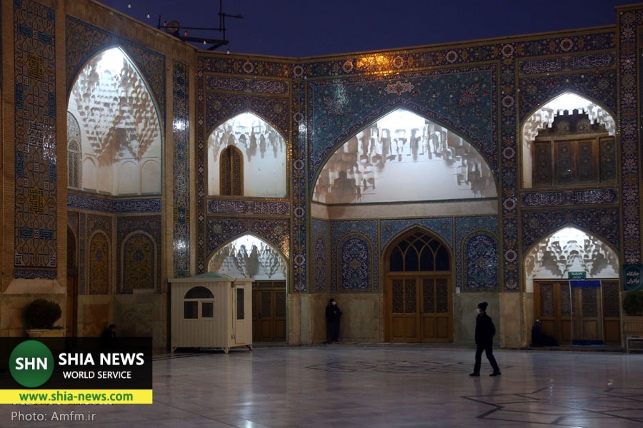 حال و هوای سحرگاهی حرم حضرت معصومه(س)