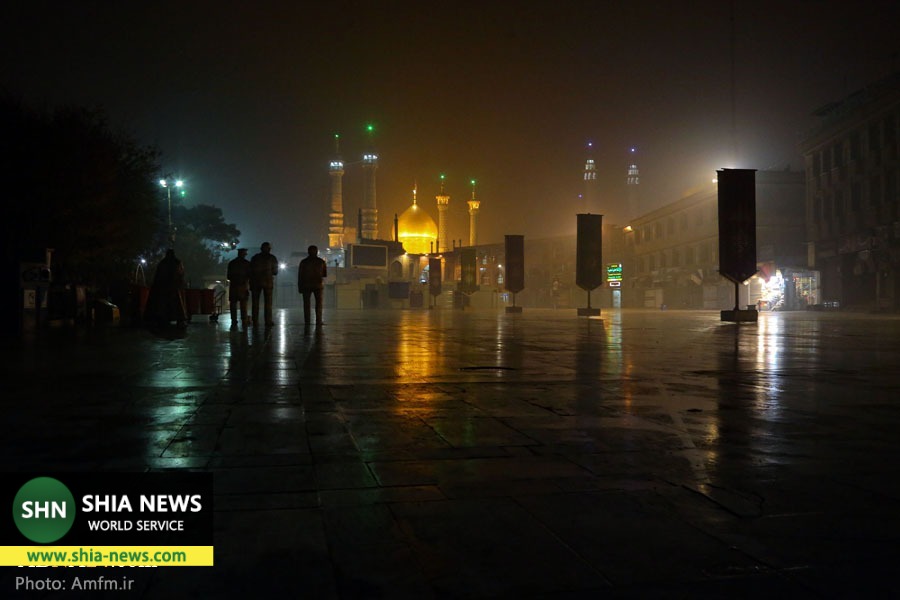 حال و هوای سحرگاهی حرم حضرت معصومه(س)