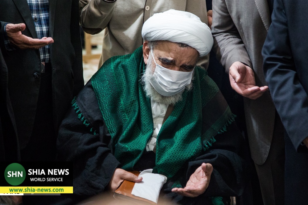 وداع با آیت الله ضیاءآبادی وداع با آیت الله ضیاءآبادی
