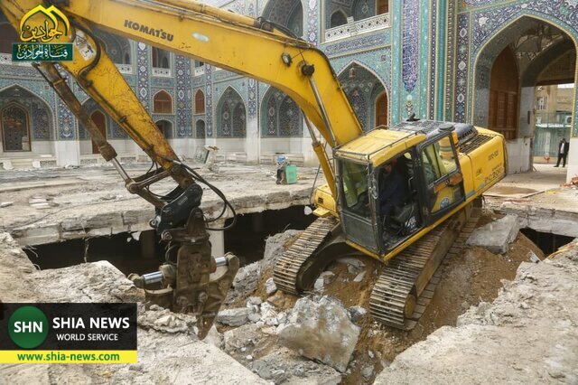 ساخت صحنی به نام امام محمدباقر (ع) در کاظمین ساخت صحنی به نام امام محمدباقر (ع) در کاظمین