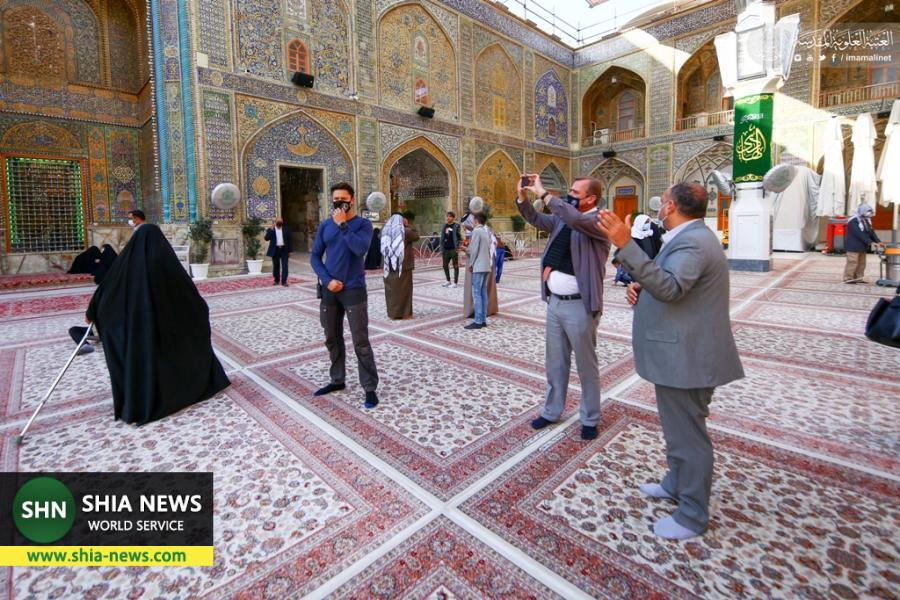 بازدید سفیر هلند در عراق از حرم امام علی(ع) بازدید سفیر هلند در عراق از حرم امام علی(ع)