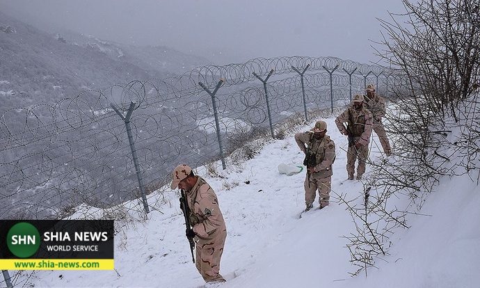 مرزبانی از ایران در دمای زیر صفر درجه