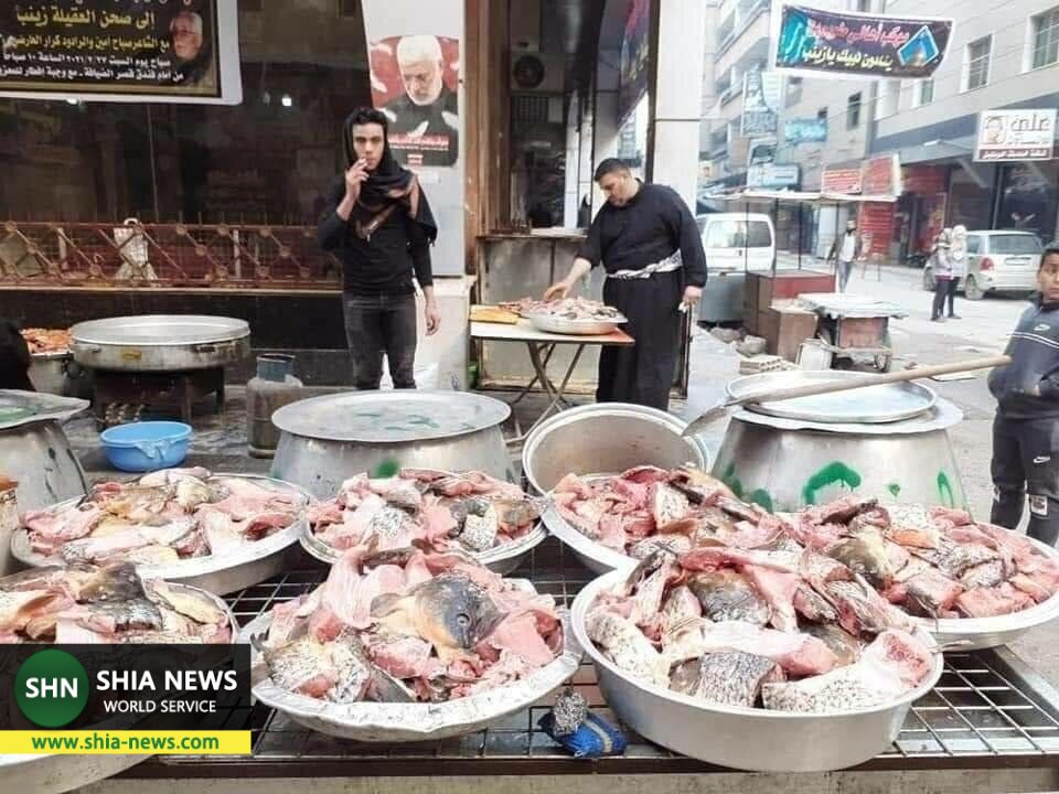 برگزاری مراسم شهادت حضرت زینب(س) در دمشق + تصاویر