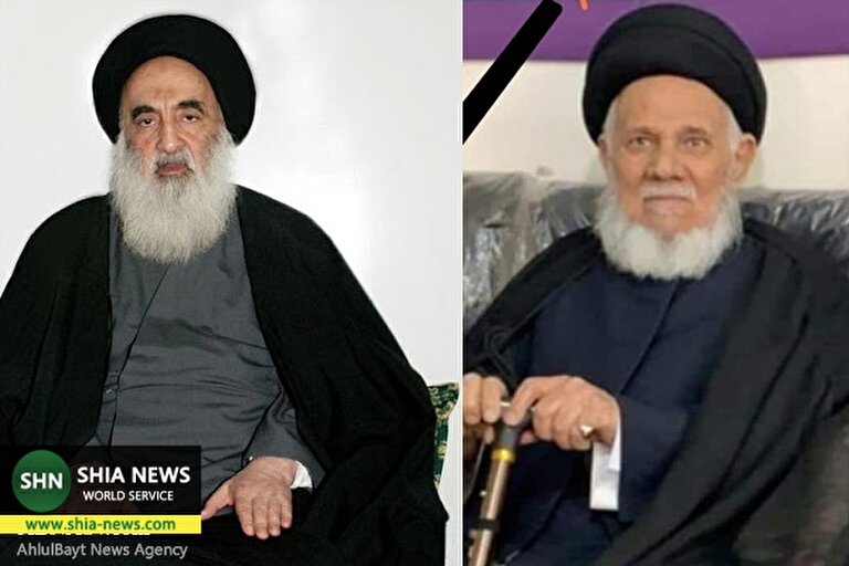 پیام تسلیت آیت &zwnj;الله سیستانی به مناسبت درگذشت حجت&zwnj;الاسلام الصافی