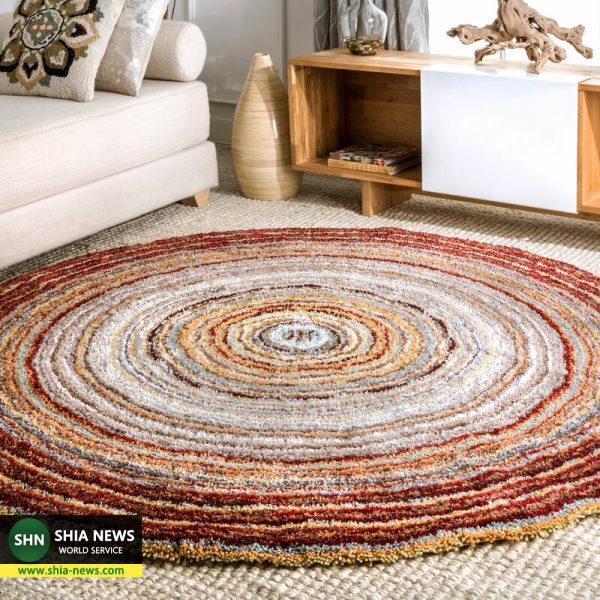 در کجای خانه می توان فرش گرد پهن کرد