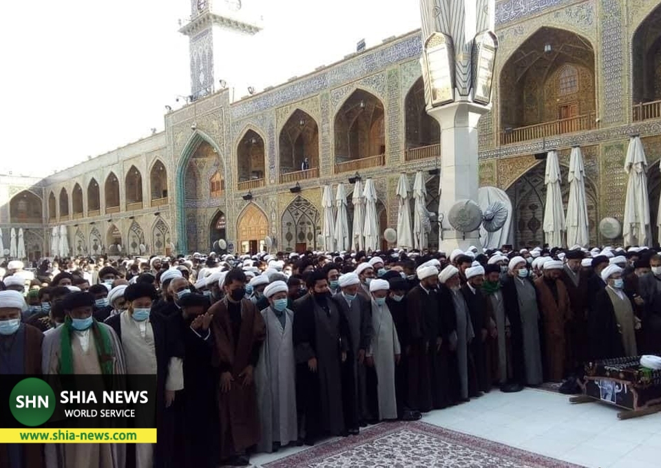 تشییع آیت الله شیخ محمد جواد مهدوی در نجف اشرف تشییع آیت الله شیخ محمد جواد مهدوی در نجف اشرف
