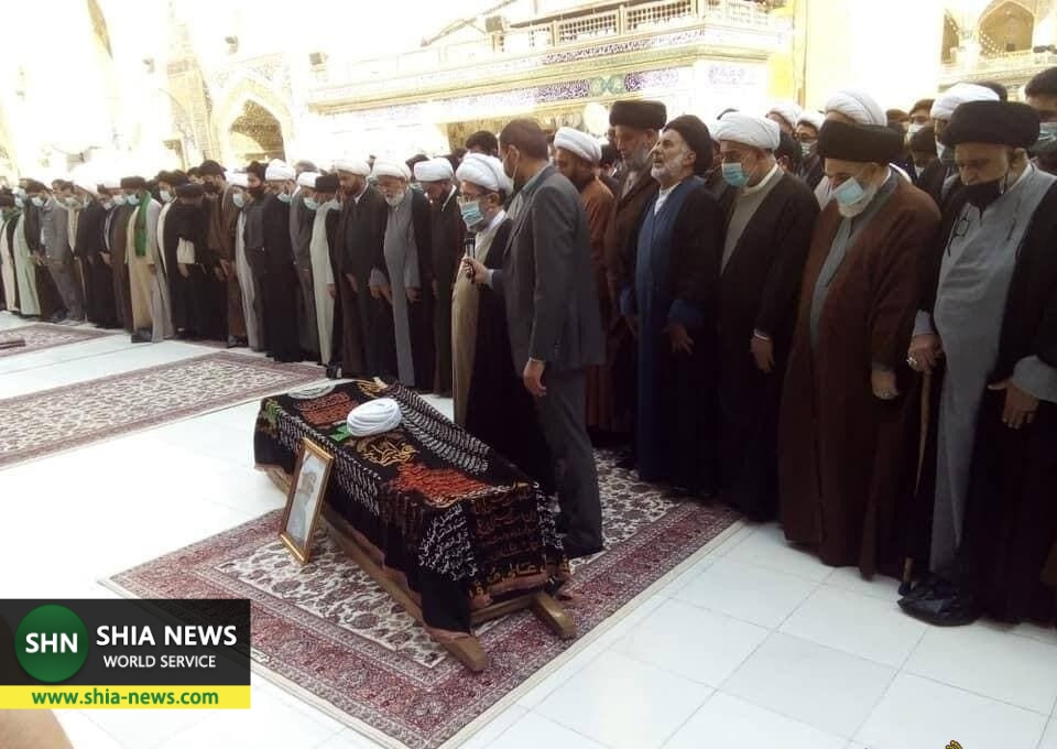 تشییع آیت الله شیخ محمد جواد مهدوی در نجف اشرف تشییع آیت الله شیخ محمد جواد مهدوی در نجف اشرف
