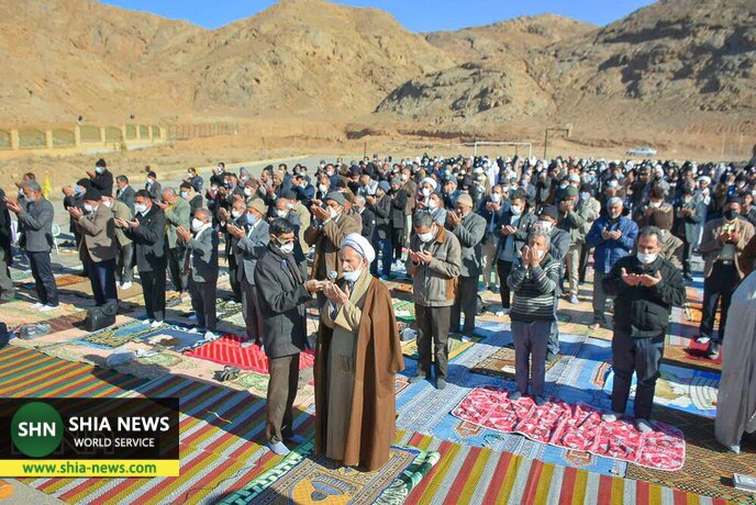 اقامه نماز باران در شهر نجف آباد