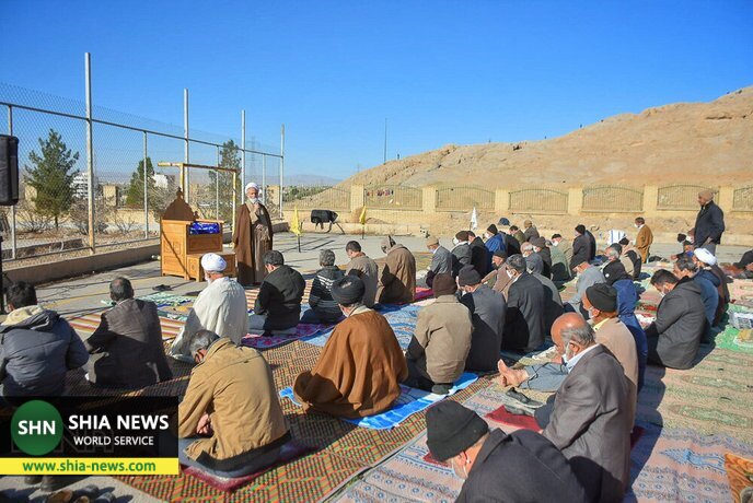 اقامه نماز باران در شهر نجف آباد