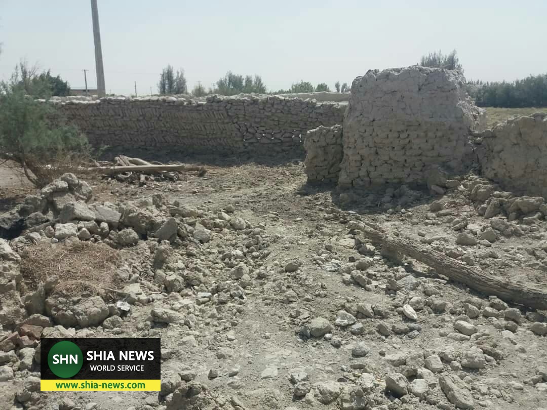 گزارش تصویری: وضعیت سکونت شیعیان امیرالمومنین علیه السلام  در اطراف زابل