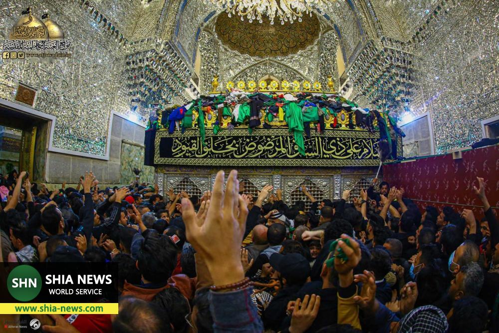 برگزاری مراسم سالروز شهادت امام موسی کاظم(ع) در کاظمین+ تصاویر