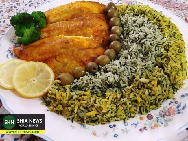 دستور پخت سبزی پلو با ماهی مجلسی + رشته پلو دستور پخت سبزی پلو با ماهی مجلسی + رشته پلو
