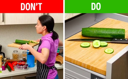 11 ترفند برای از بین بردن مشکلات آشپزی