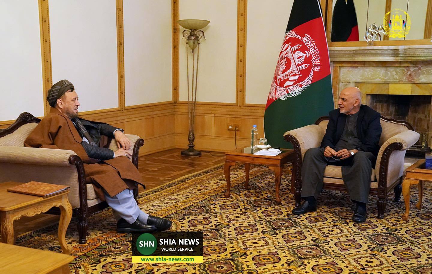 دیدارهای جداگانه اشرف غنی با خلیلی و محقق