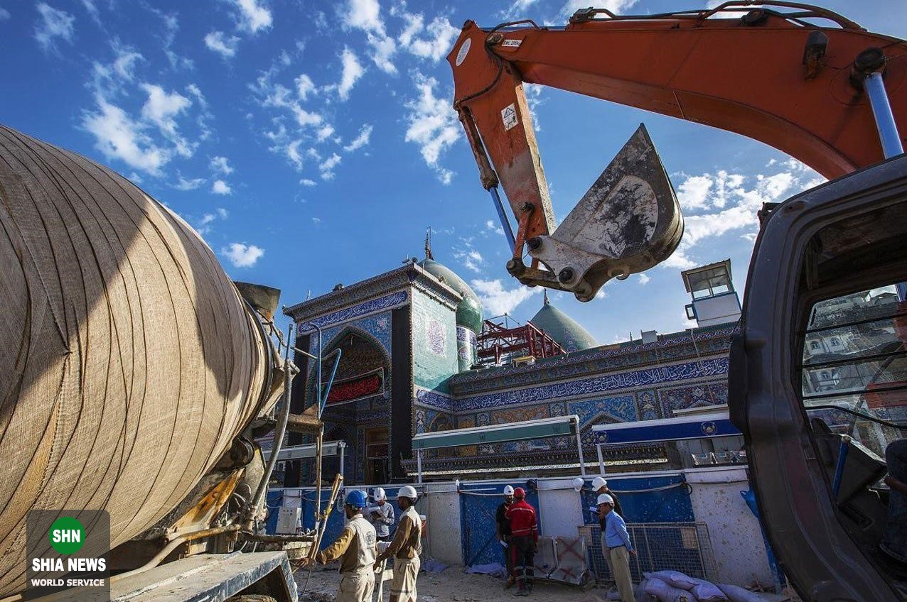 فعالیت کارگران ایرانی در عتبات عالیات