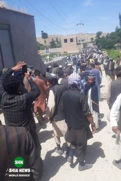 قیام مردم شیرین تگاب فاریاب علیه طالبان + تصاویر