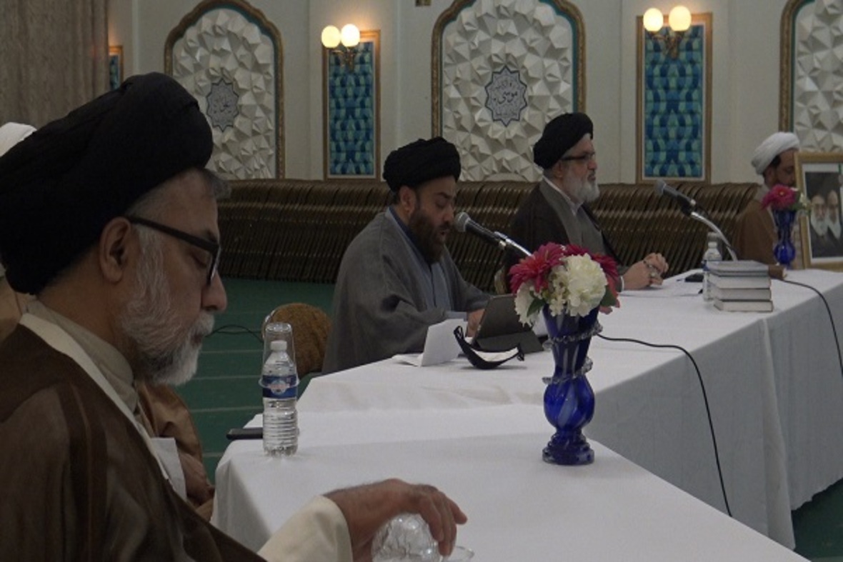 اجلاس مجازی علما و مبلغان مراکز اسلامی انگلستان برگزار شد