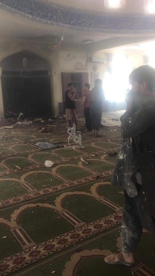 انفجار مهیب در یک مسجد در کابل