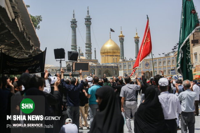 عزاداری شهادت امام صادق (ع) در قم