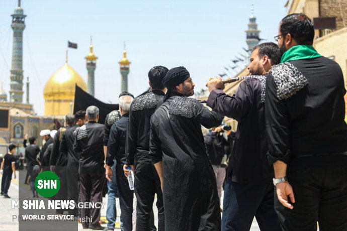 عزاداری شهادت امام صادق (ع) در قم