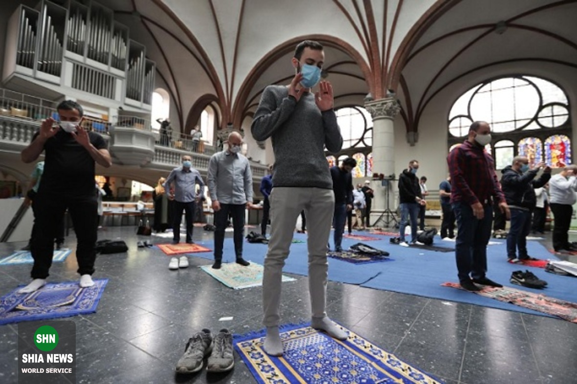 کلیسای برلین میزبان نمازهای جمعه مسلمانان