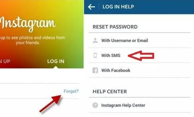رمز عبور اینستاگرام را چگونه بازیابی کنیم