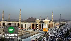 مسجد نمره جلوه گر صحنه معنوی زائران در روز عرفه